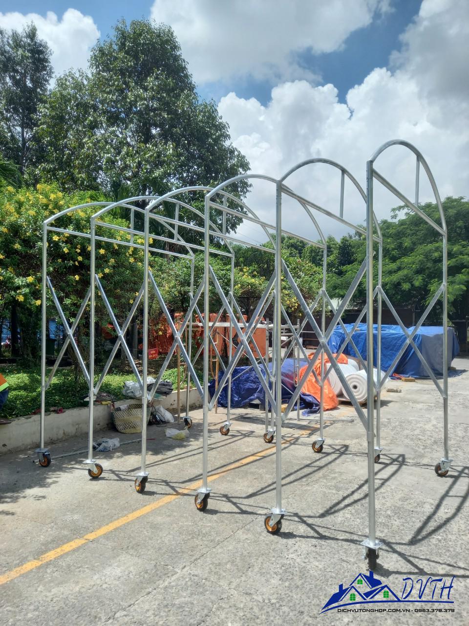 Nhà bạt vòm xếp